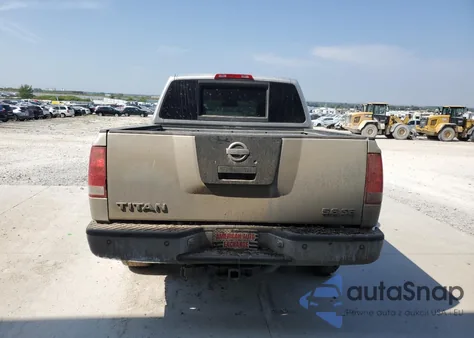 2006 Nissan Titan Xe z USA, uszkodzony, nr VIN 1N6AA07A16N516327